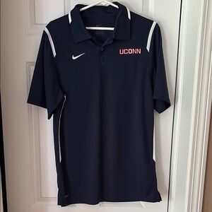 UConn Nike Men's Navy Polo Shirt